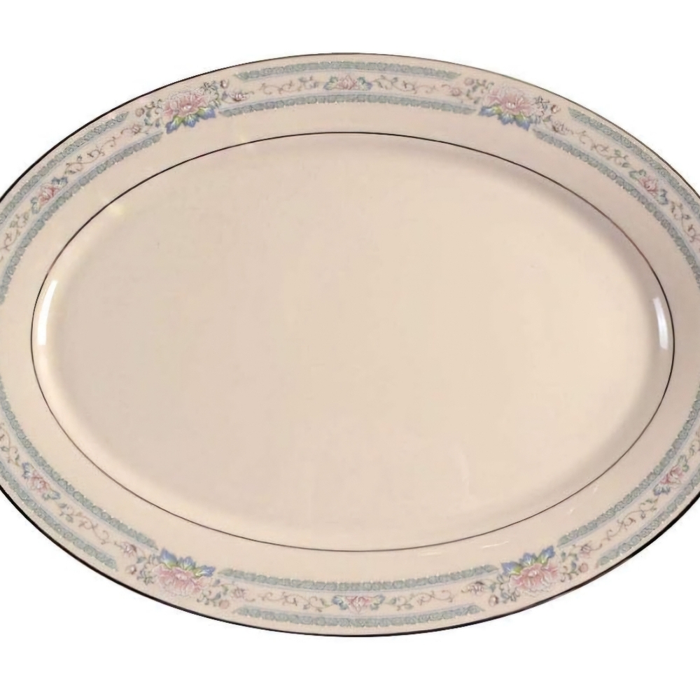 Lenox Charleston 16" Large Platter Like New~Floral